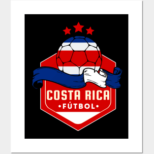 Costa Rica Futbol Posters and Art